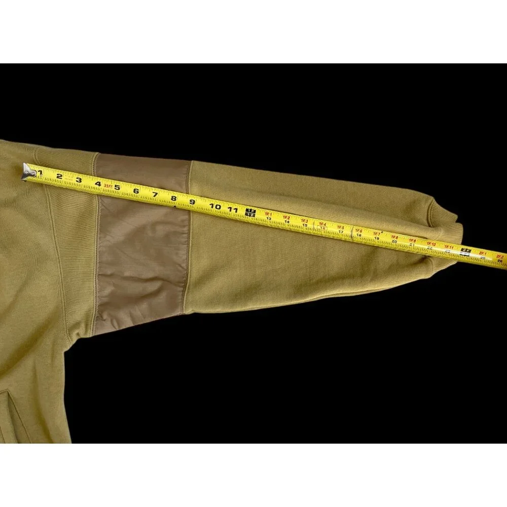 Vast Mock Neck Sweatshirt Khaki Size XL